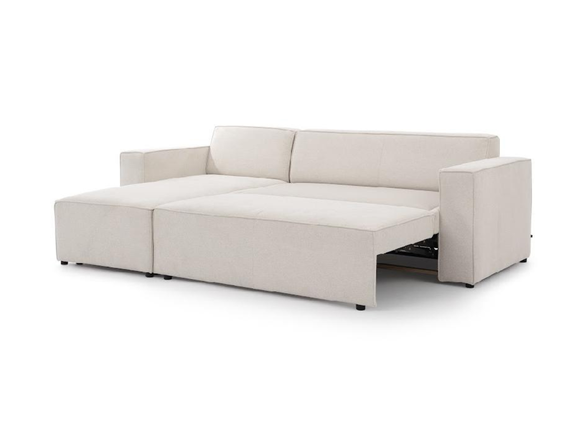 Alexa Pull Out Sofa Bed with Storage Kensington Fabric