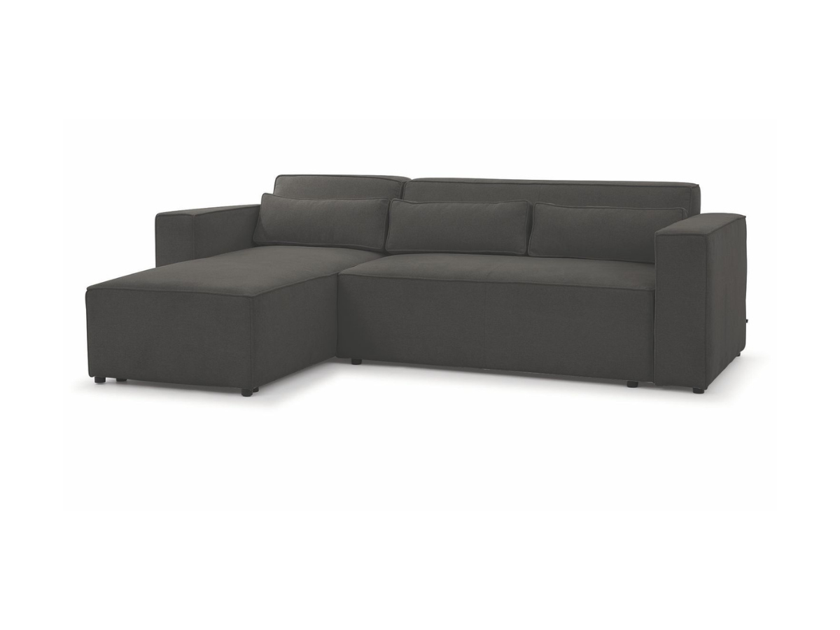 Alexa Pull Out Sofa Bed with Storage Kensington Fabric