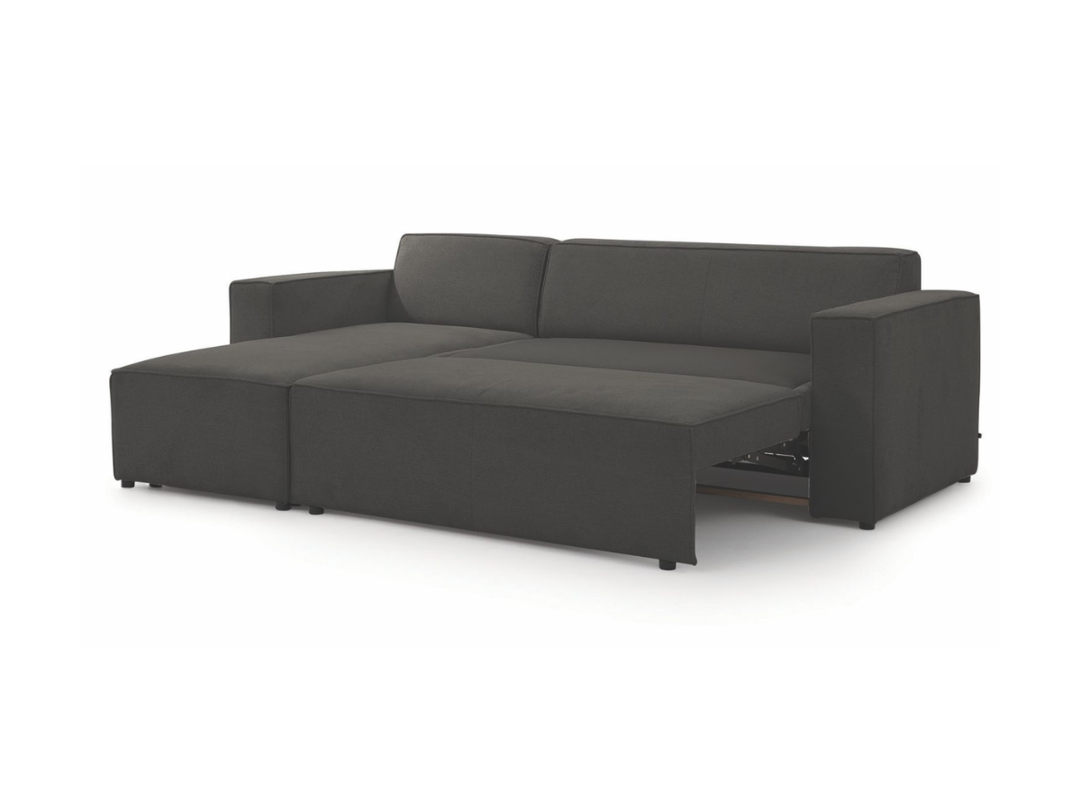 Alexa Pull Out Sofa Bed with Storage Kensington Fabric