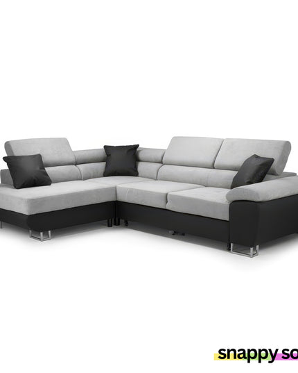 Anton Sofa bed Corner Sofa Bed With Storage Box – Modern Sofa, UK Delivery, Snappy Sofas