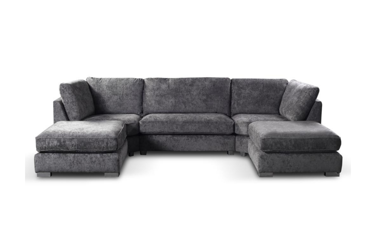 Bishop U Shape Sofa Luxe Chenille