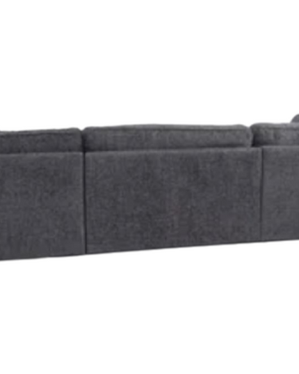 Bishop U Shape Sofa in luxury chenille upholstery, showcasing a sleek and modern design for family comfort.