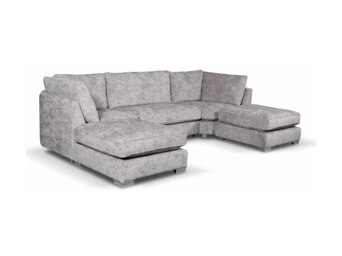 Bishop U Shape Sofa Luxe Chenille