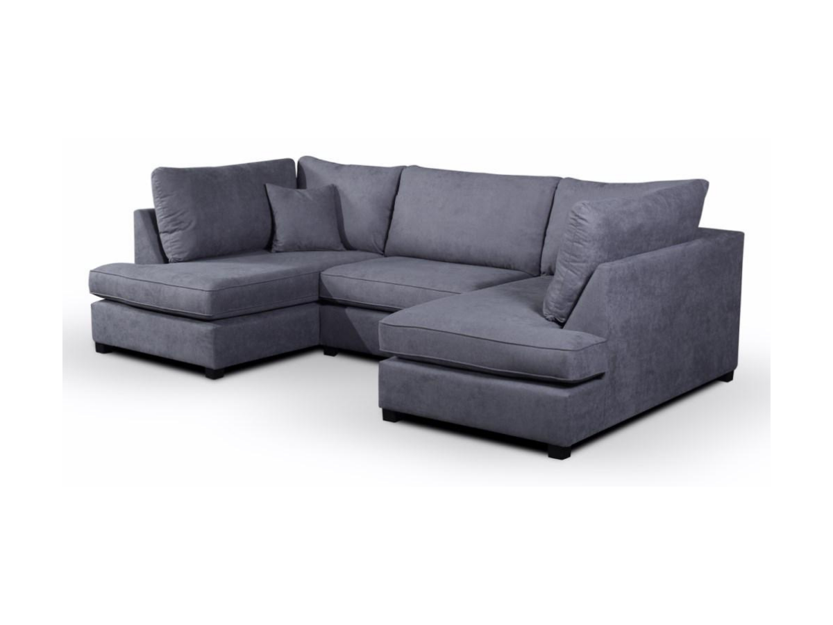 Carnaby Small U Shape Sofa with Footstool