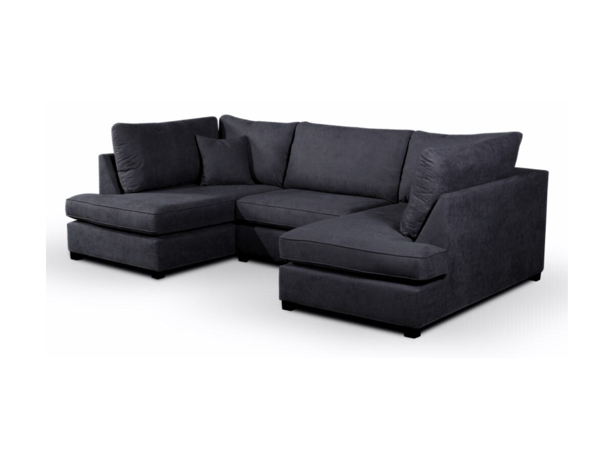 Carnaby Small U Shape Sofa with Footstool