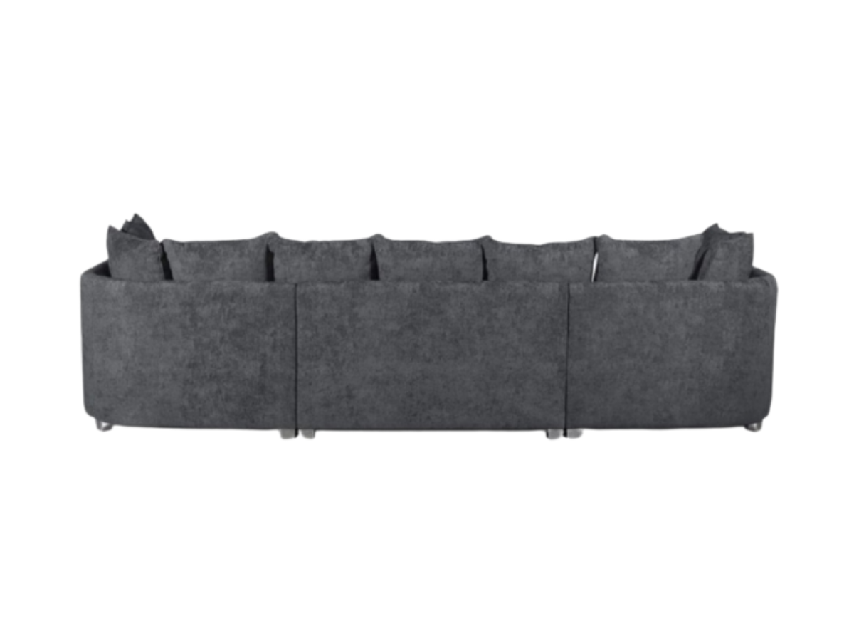 London U Shape Sofa Soft Chenille