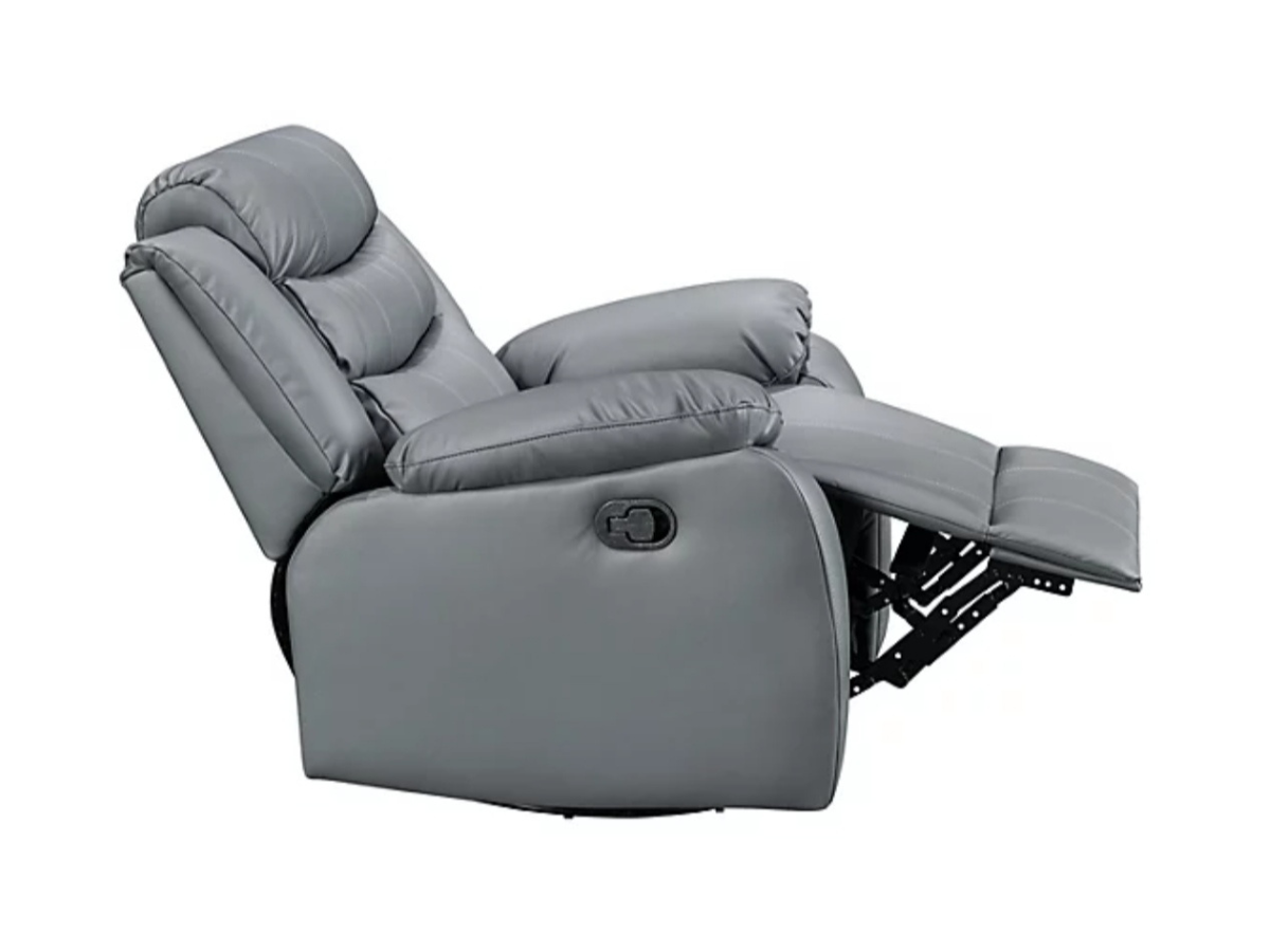 Roma Series 2 Armchair Recliner Grey Classic Aire Leather