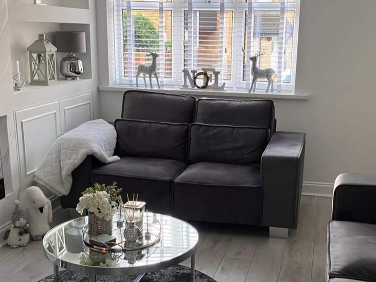 Sloane Luxury Large 2 Seater Grey