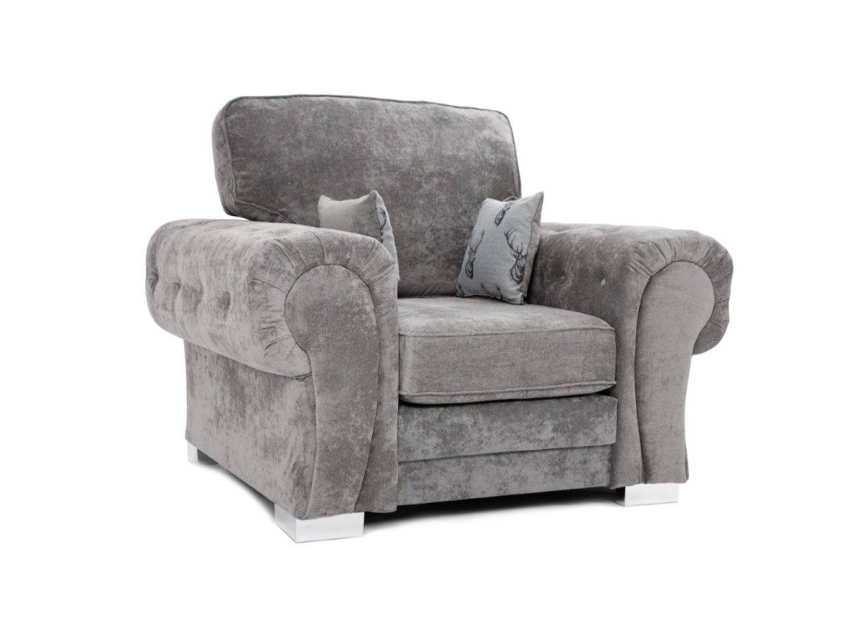 Vegas Armchair Grey