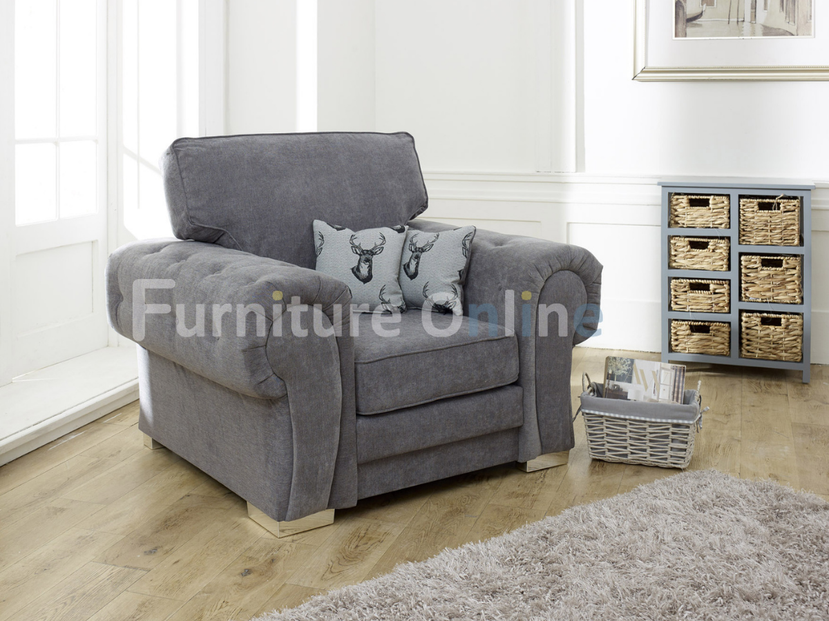 Verona Armchair Grey